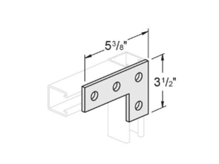 4 Hole Corner Joiner Plate