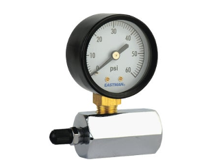 EZ Flo Gas Test Gauge 3/4 In 60 psi