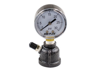 Pro-Flex Gas Test Gauge 3/4 In, 30 psi