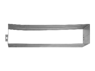 Mail Slot Sleeve 11" x 2" Stainless Steel