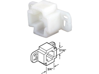 Cox Hardware And Lumber Plastic Drawer Track Rear Bracket