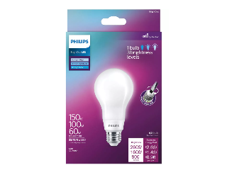 BrightDial Daylight  LED A21 Medium Light Bulb