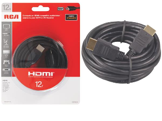 RCA 12 FT Standard HDMI Cable