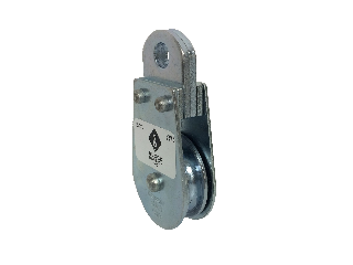 Single Block Fixed Eye Steel Pulleys (Sizes)