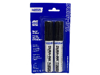 Dura Ink #200 Jumbo Black Permanent Marker, 2 Pk