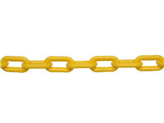 Plastic Chain #8 (5/16 In) Link Yellow