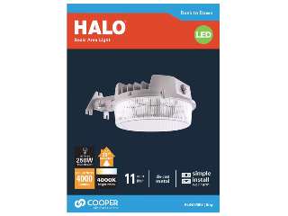 Dusk To Dawn LED Basic Outdoor Area Light Fixture, 4000 Lumens