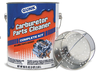 Gunk Carburetor Parts Cleaner with Basket, 96 Oz