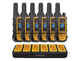 DeWalt 2W Heavy-Duty Jobsite Walkie Talkie Bundle