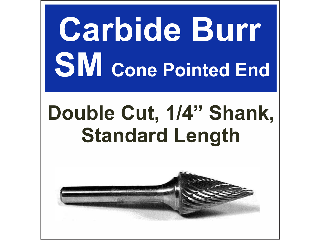 Cone Shape Carbide Bur (Sizes)