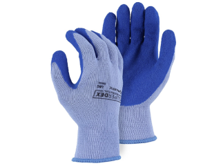 Superdex Crinkled Latex Palm Glove, 2 XL