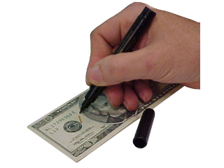 Counterfeit Bill Detector Pen