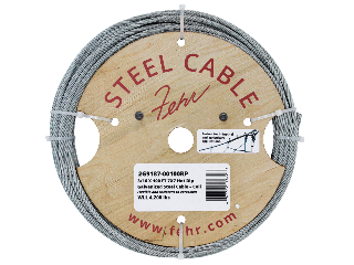 Hot Dip Galvanized 7x19 Aircraft Cable (Sizes)