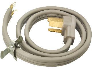 Replacement 3 Wire Range Cord,  6 Ft