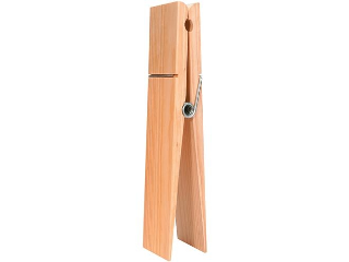 Springed Wood Clothespin 50 Pack