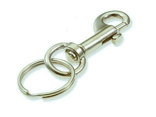 Bolt Snap Key Ring