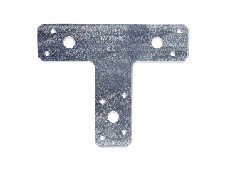 T Brace 6" x 5" 14ga Galvanized 66T