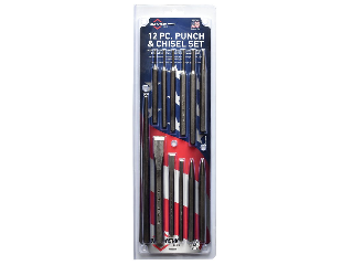 Punch and Chisel Set, 12 Pc
