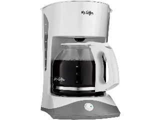Mr. Coffee 4-Cup White Switch Coffeemaker