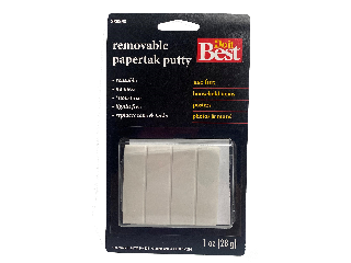 White Reusable Papertak Putty, 1 Oz