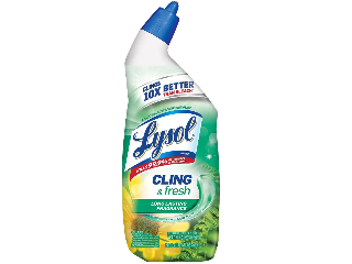 Lysol Cling Toilet Bowl Cleaner Forest Rain Scent, 24 Oz