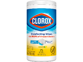 Clorox Lemon Disinfecting Wipes, 75 Ct