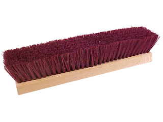 Acid Proof Deck Scrub Brush Plastic Bristle 14 In