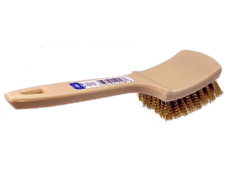 Cox Hardware and Lumber - Square Head Brass Wire Bristle Cleaning Brush