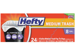 Small Can Trash Bag 8 Gallon 24 Count