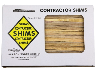 Nelson 8 In Contractor Shim, 56 Pk