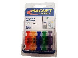 Master Magnetics Magnetic Push pins, 10 Pk