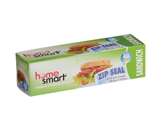 Smart Saver Zip Sandwich Bags 30 Count