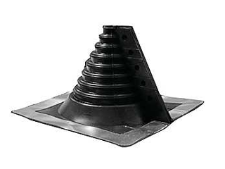 Oatey Rubber Roof Flashing, 4 In