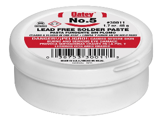 Oatey No 5 Lead Free Solder Paste, 1.7 Oz