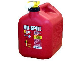 No Spill Gas Can, 5 gallon