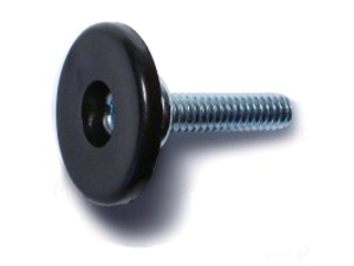 Furniture Glide 1/4-20 x 1 Inch Stud Nylon Brass