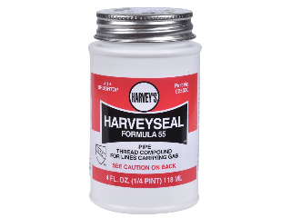 Harvey's Gas Pipe Thread Compound #55 (Sizes)