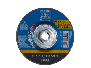 Pferd Cut-Off Wheel PSF Steel, 4 1/2 In x 0.45 In x 5/8 - 11 In Arbor