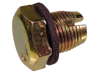 quick drain oil plug