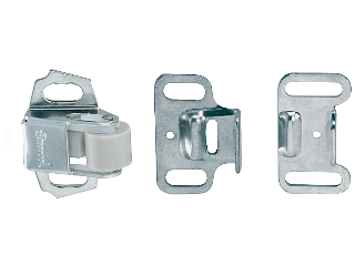 Perma-Brite Zinc Roller Catch with A & B Strikes