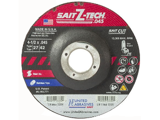 Z-Tech High Performance Cutting Wheel 4-1/2 In x .045 x 7/8 In Arbor