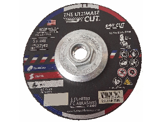 The Ultimate Cut Cutting Wheel, 5 In x 0.45 In x 7/8 In Arbor