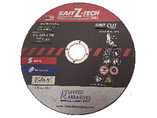 Z-tech High Performance Cutting Wheel, 6 In x 1/4 In x 7/8 In Arbor