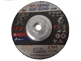 Fast Grind Cutting Wheel, 5 In x 1/4 In x 5/8-11 In Arbor