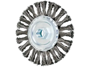 COMBITWIST Carbon Steel Knot Wire Wheel Brush, 5 In