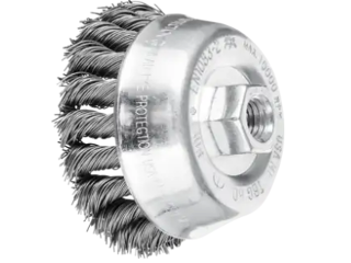 COMBITWIST Knot Wire Cup Brush, 3-1/2 In .020