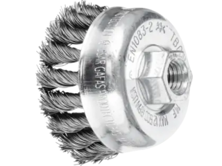 PSF Carbon Steel Knot Wire Cup Brush, 2-3/4 In