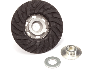 Spiracool Backing Pad for Resin Fiber Discs, 4-1/2 In (Types)