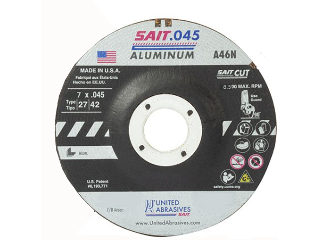 Aluminum Cutting Wheel 7 In x 7/8 x .045