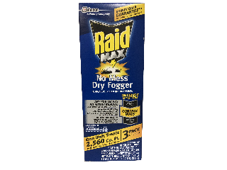 Raid Max Dry Fogger, 3 Pk